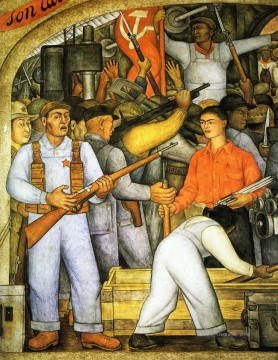 Diego Rivera Werke - En el Arsenal Sozialismus Diego Rivera